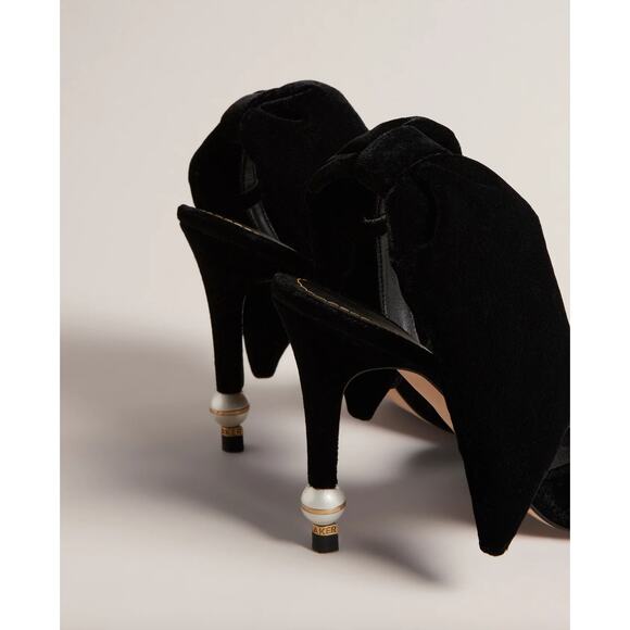 Ted Baker Batalyn Large Bow Court Heels - Picture 6 of 13